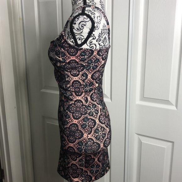 Topshop Spaghetti Strip Bodcon Dress 4 - Picture 4 of 7